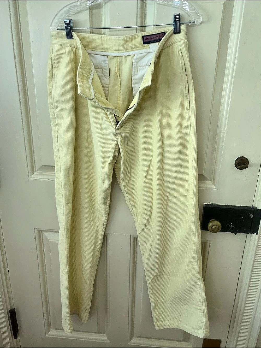Vineyard Vines Club Pant Pants in Yellow Waist 34 x 32 Like New